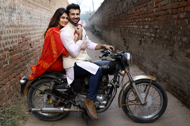 Pre-wedding location shoot