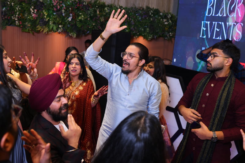 Sangeet family celebration