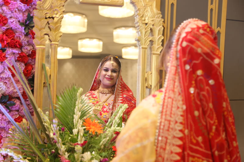 Wedding family portrait