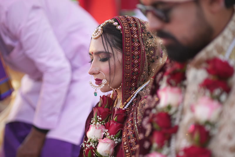 Wedding romantic moments