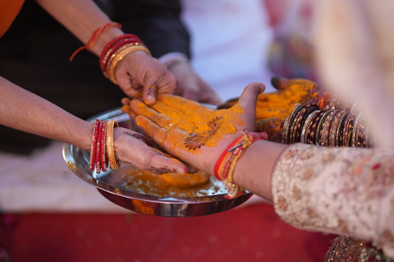 Wedding golden hour shoot